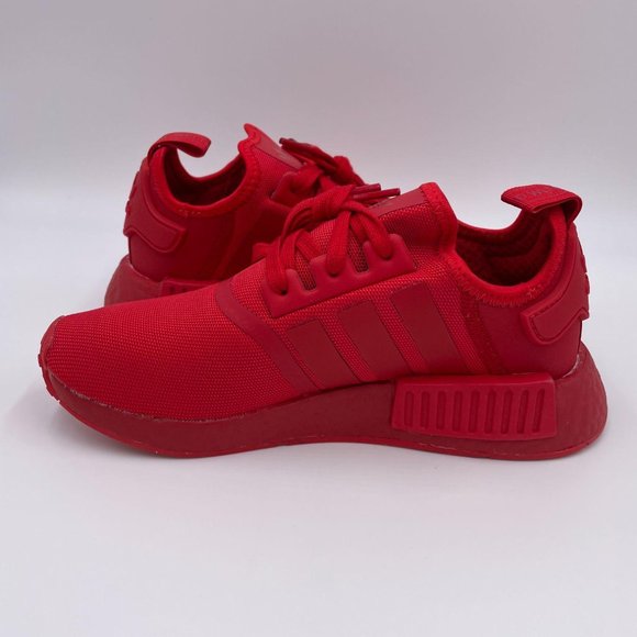 adidas NMD R1 Red Womens Shoes - Picture 2 of 8